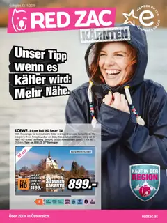 RED ZAC Kärnten ab 27.10.2025 gültig