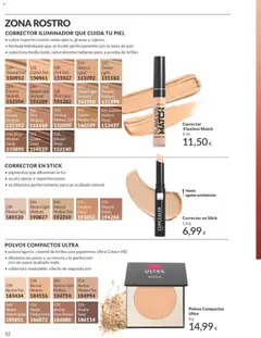 Vista previa Corrector Iluminador Que Cuida Tu Piel, Cubre imperfecciones como ojeras, granos y rojeces. Fórmula hidratante que se funde perfectamente con tu tono de piel. Cobertura media-total, naturalmente radiante pero a prueba de brillos. válido desde el 01.01.2026 | Página: 52 | Productos: Corrector, Iluminador