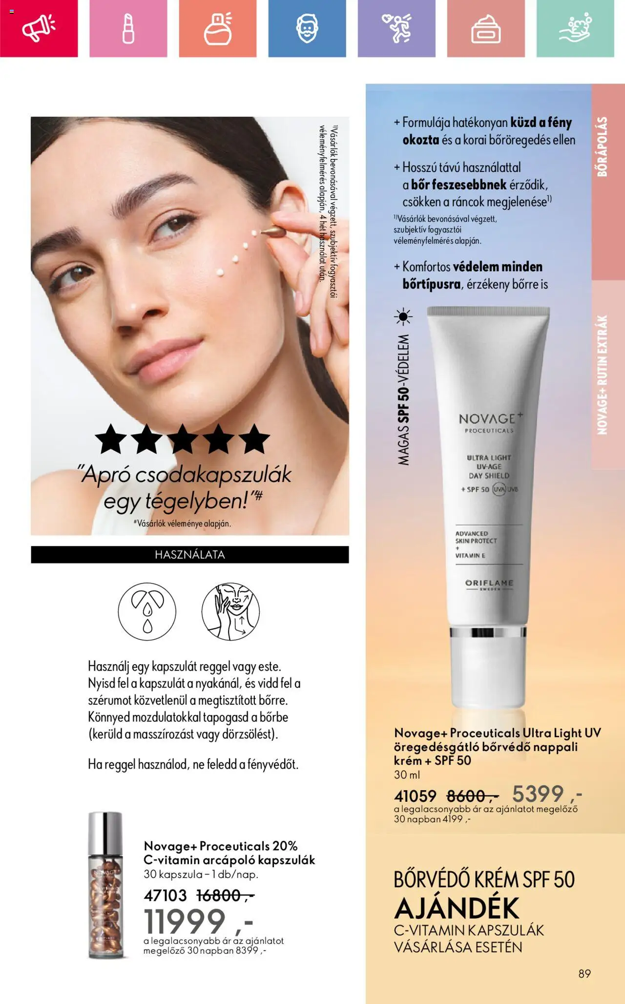 Oriflame akciós ujság - amely érvényes a következő dátumtól: 17.08.2025 | Oldal: 89 | Termékek: Bor