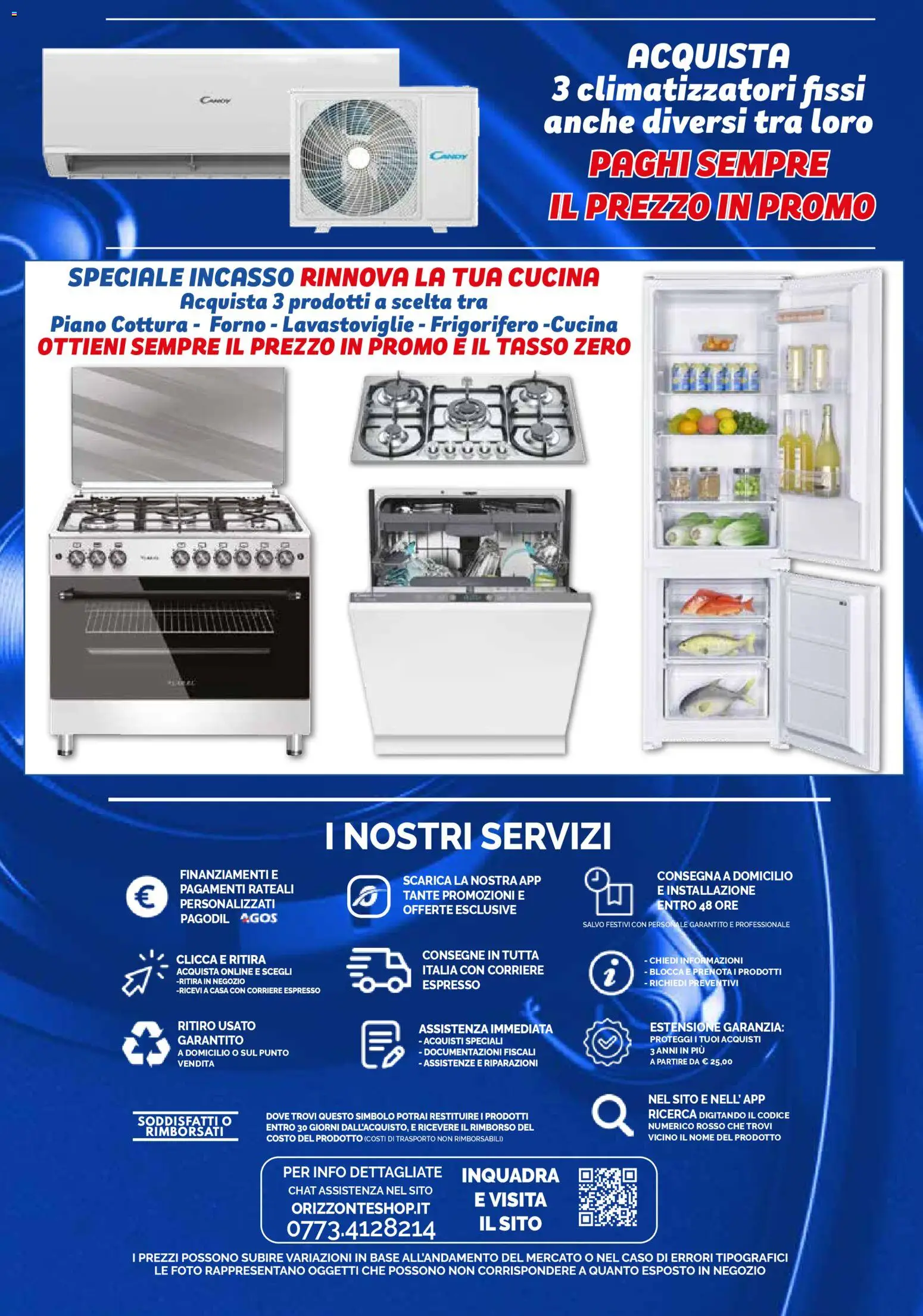 Volantino Orizzonte del 01.11.2025 | Pagina: 80 | Prodotti: Piano cottura, Lavastoviglie, Frigorifero, Forno