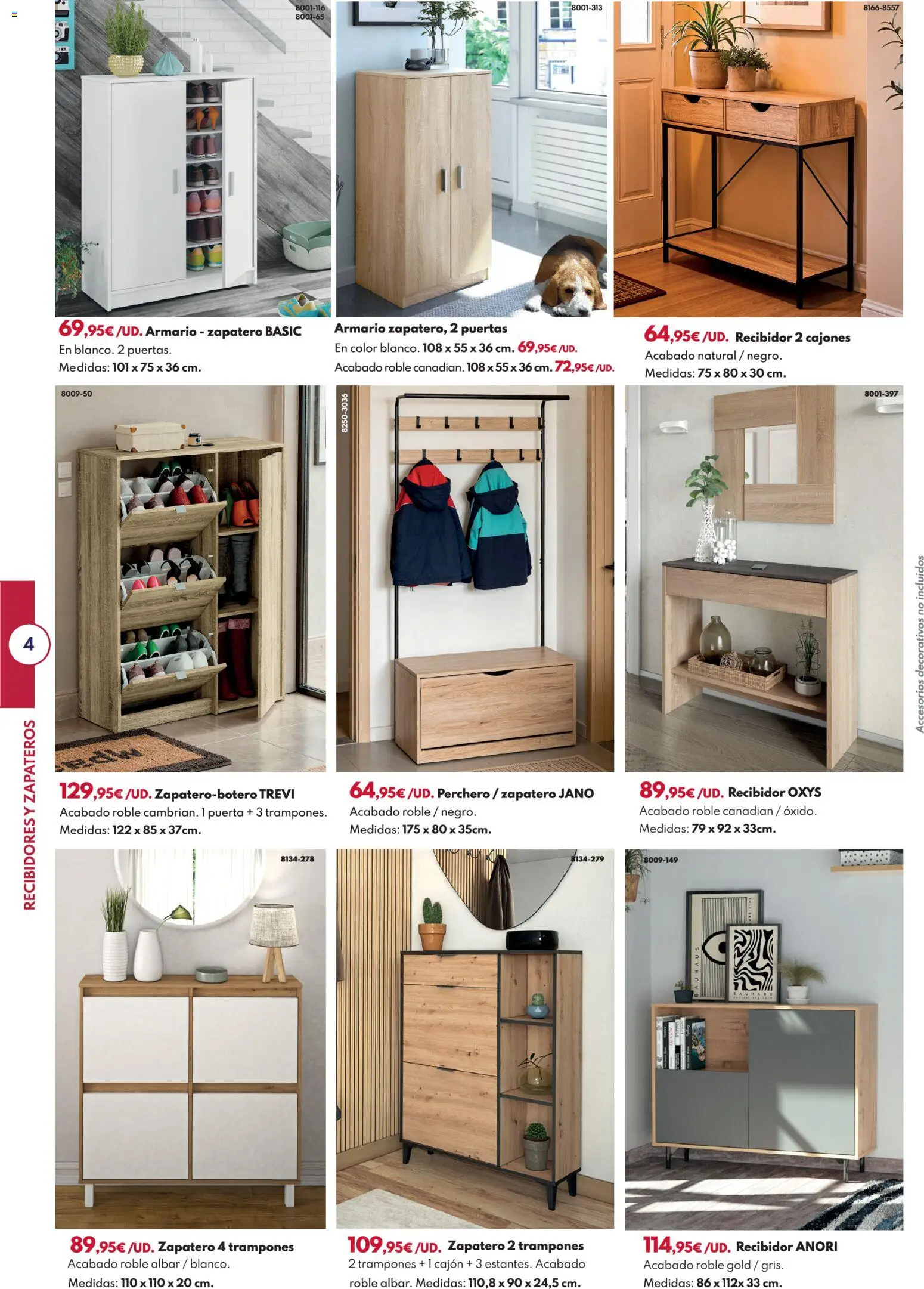 BricoCentro folleto │ válido desde el 23.03.2026 | Página: 4 | Productos: Perchero, Zapatero, Armario