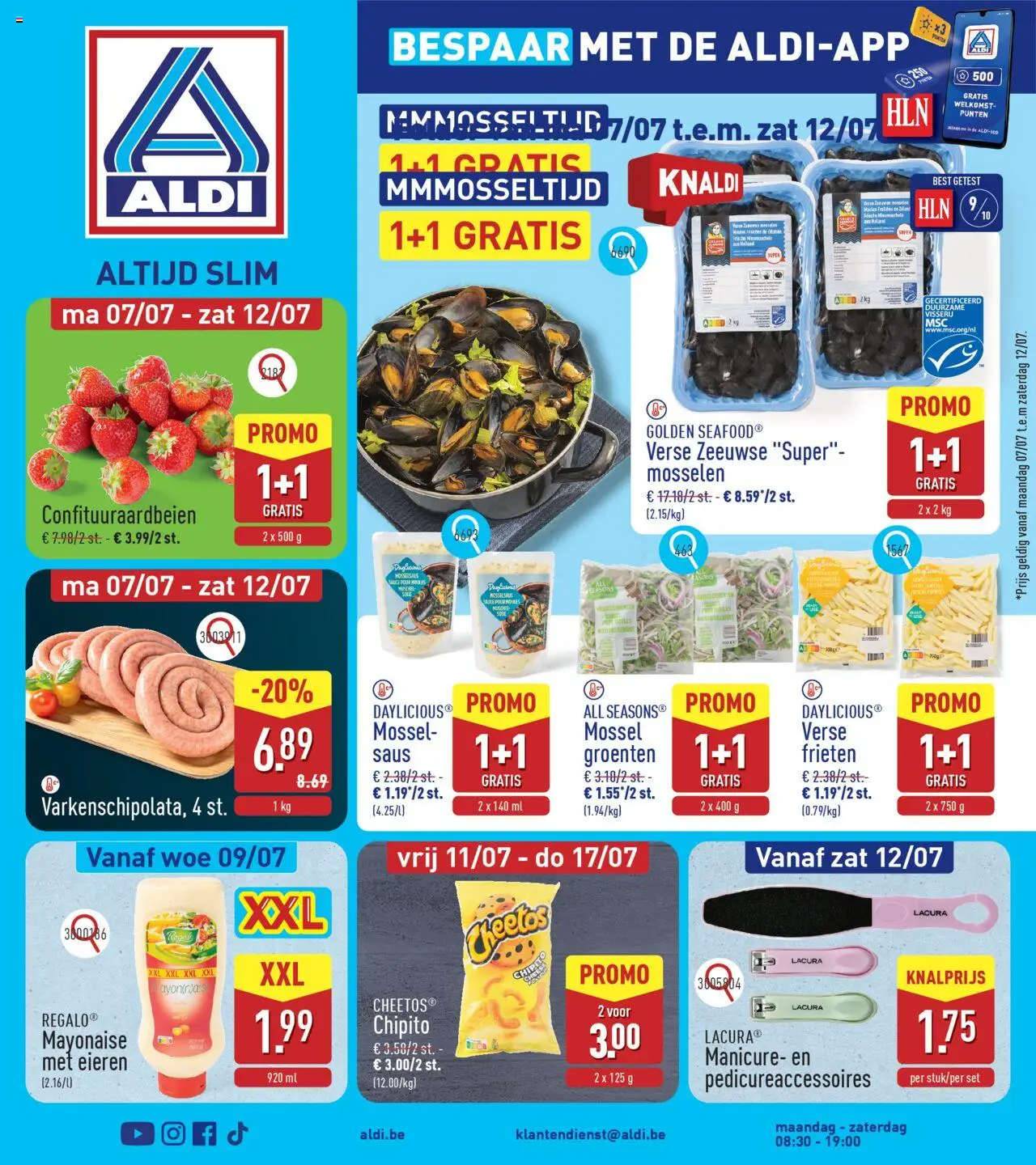  | Pagina: 1 | Producten: Mosselen, Saus, Groenten, Eieren