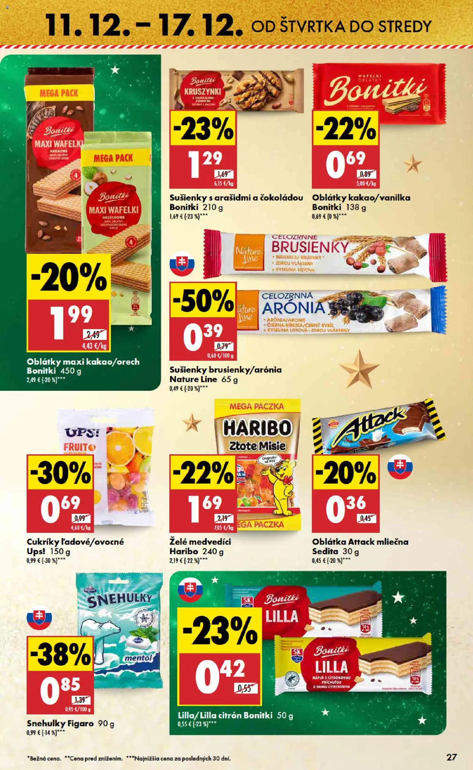 Nové Biedronka akcie – leták je platný od 11.12.2025 | Strana: 27 | Produkty: Cukríky