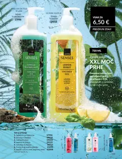 Avon katalog akcije – veljaven od 01.03.2026 | Stran: 163 | Izdelki: Melona, Gel za prhanje, Ribez, Limona