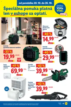Lidl leták platný od 20.10.2025 | Strana: 63