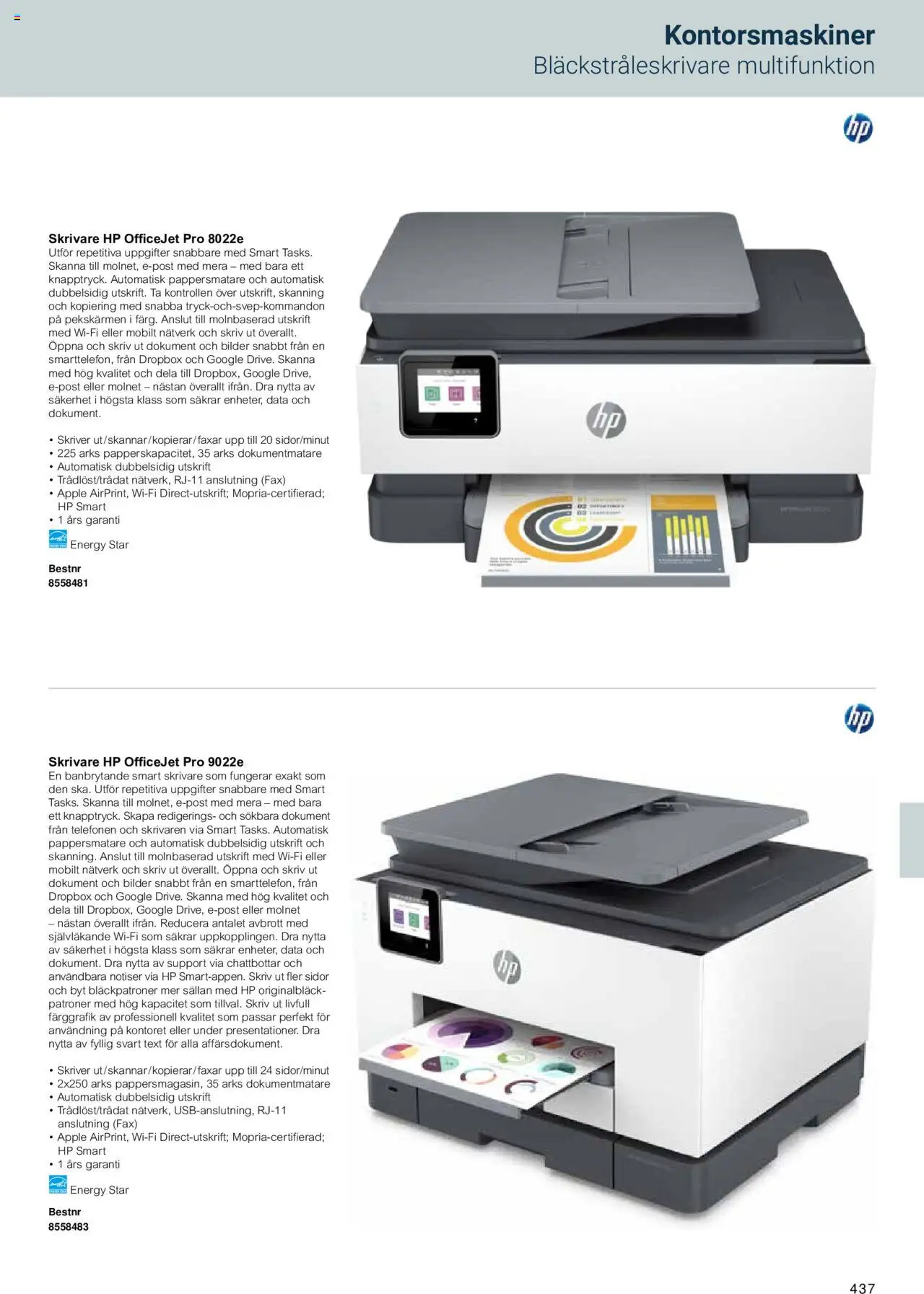 Office Depot reklamblad aktuell från 15.02.2024 | Sida: 439 | Produkter: Äpple, Skrivare, Wifi