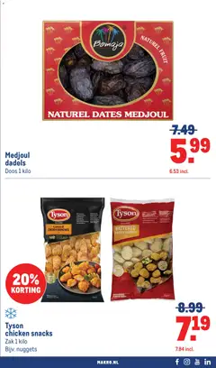 Makro - Folder - Voorbeeld van een folder van Makro, geldig van 11.02.2026 | Pagina: 33 | Producten: Snacks, Zak, Chicken Nuggets, Fruit