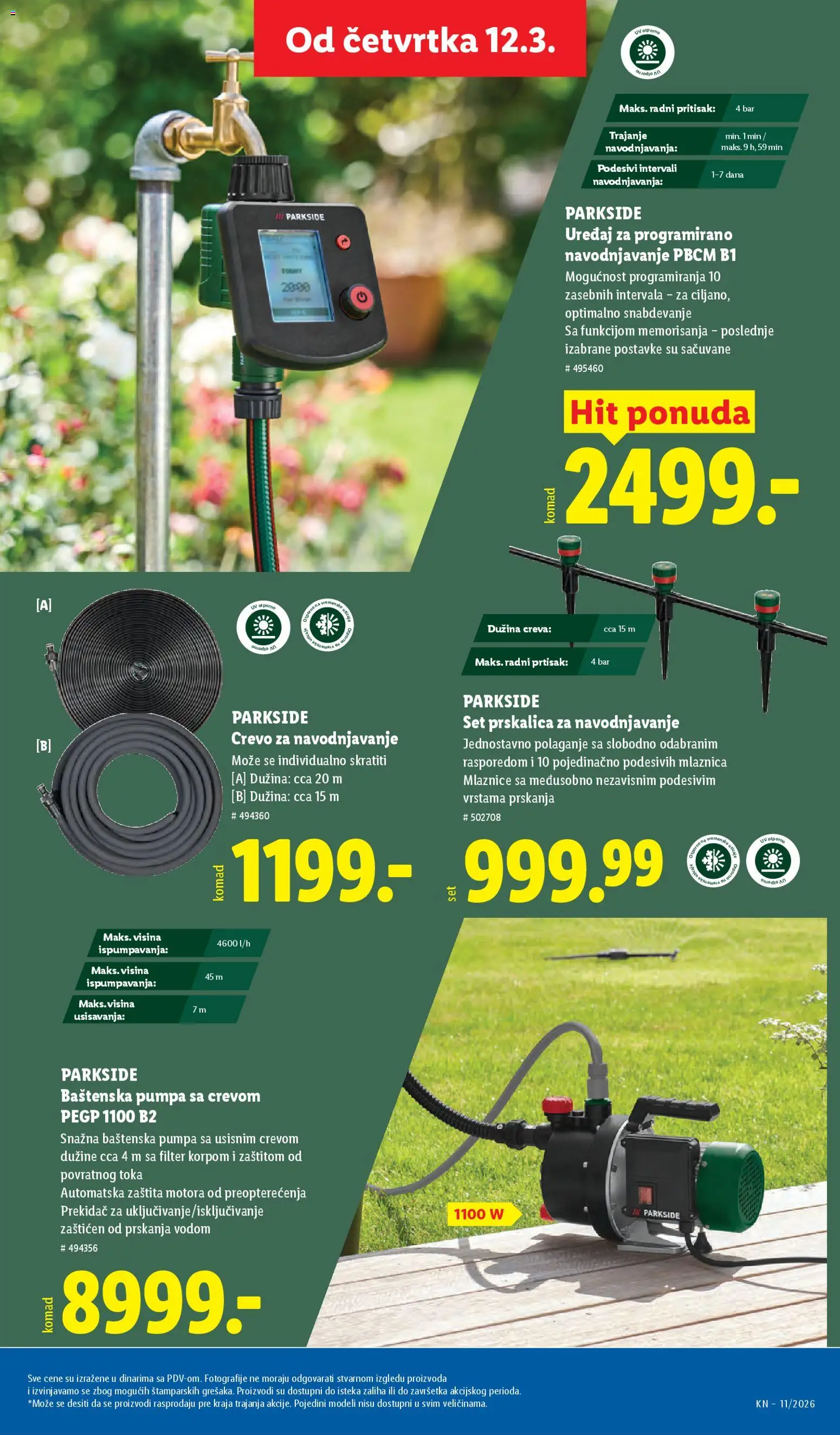 Lidl katalog - važi od 12.03.2026 | Strana: 67 | Proizvode: Parkside
