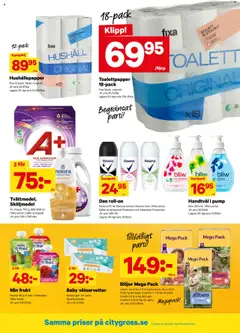 City Gross reklamblad aktuell från 15.09.2025 | Sida: 13