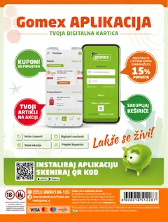 Gomex katalog - pregled Gomex kataloga - važi od 07.01.2026 | Strana: 30 | Proizvode: Novčanik, Telefon, Kroasan, Sok
