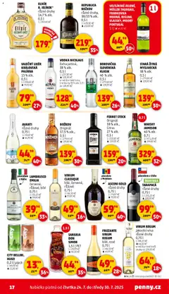 Penny Market leták - Čtvrtečník od 24.07.2025 | Strana: 17 | Produkty: Tarapaca, Jameson, Likér, Jelínek