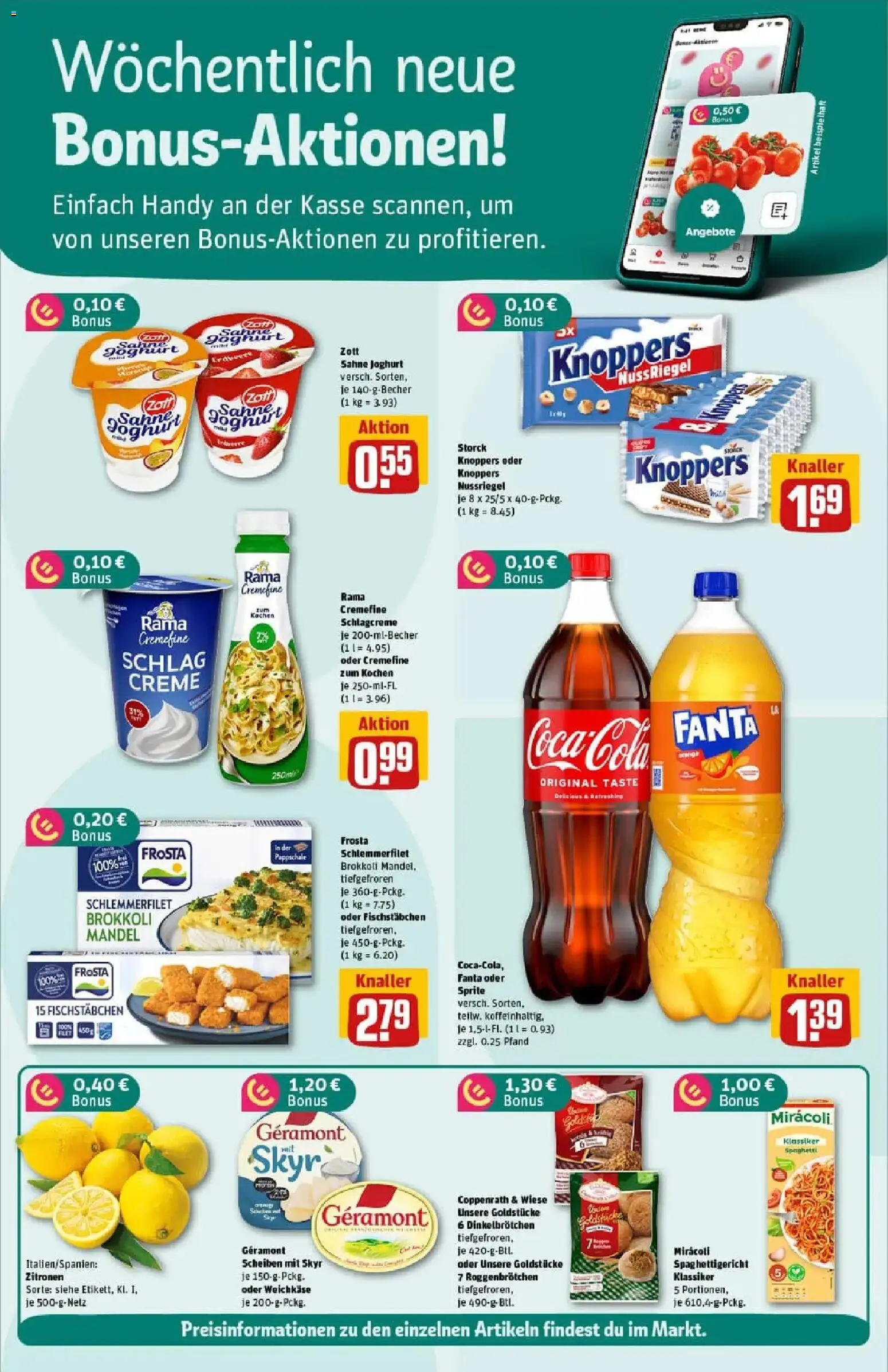 Rewe prospekt Mechernich / Kommern	 – gültig ab 11.01.2026 | Seite: 2 | Produkte: Fanta, Joghurt, Skyr, Sahne