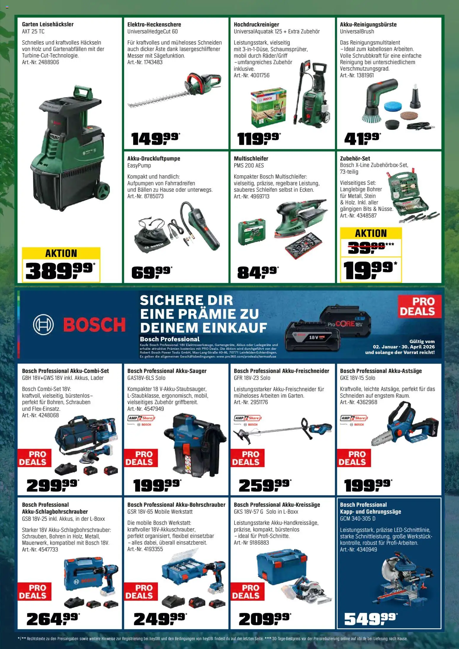 OBI Flugblatt gültig ab 26.03.2026 | Seite: 15