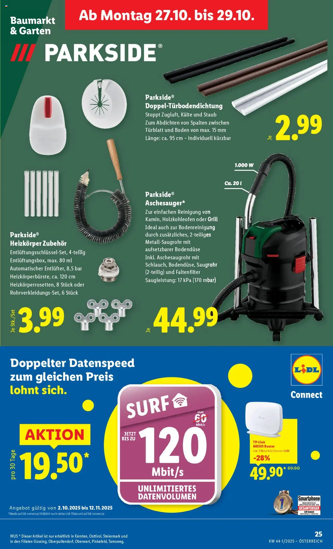 Lidl Flugblatt - Oberpullendorf, Güssing, Oberwart gültig ab 23.10.2025 | Seite: 31 | Produkte: Smartphone, Grill, Heizkörper