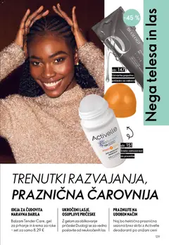 Oriflame katalog akcije – veljaven od 10.12.2025 | Stran: 129 | Izdelki: Krema, Krema za roke, Deodorant, Antiperspirant