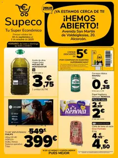 Vista previa Supeco folleto válido desde el 18.09.2025