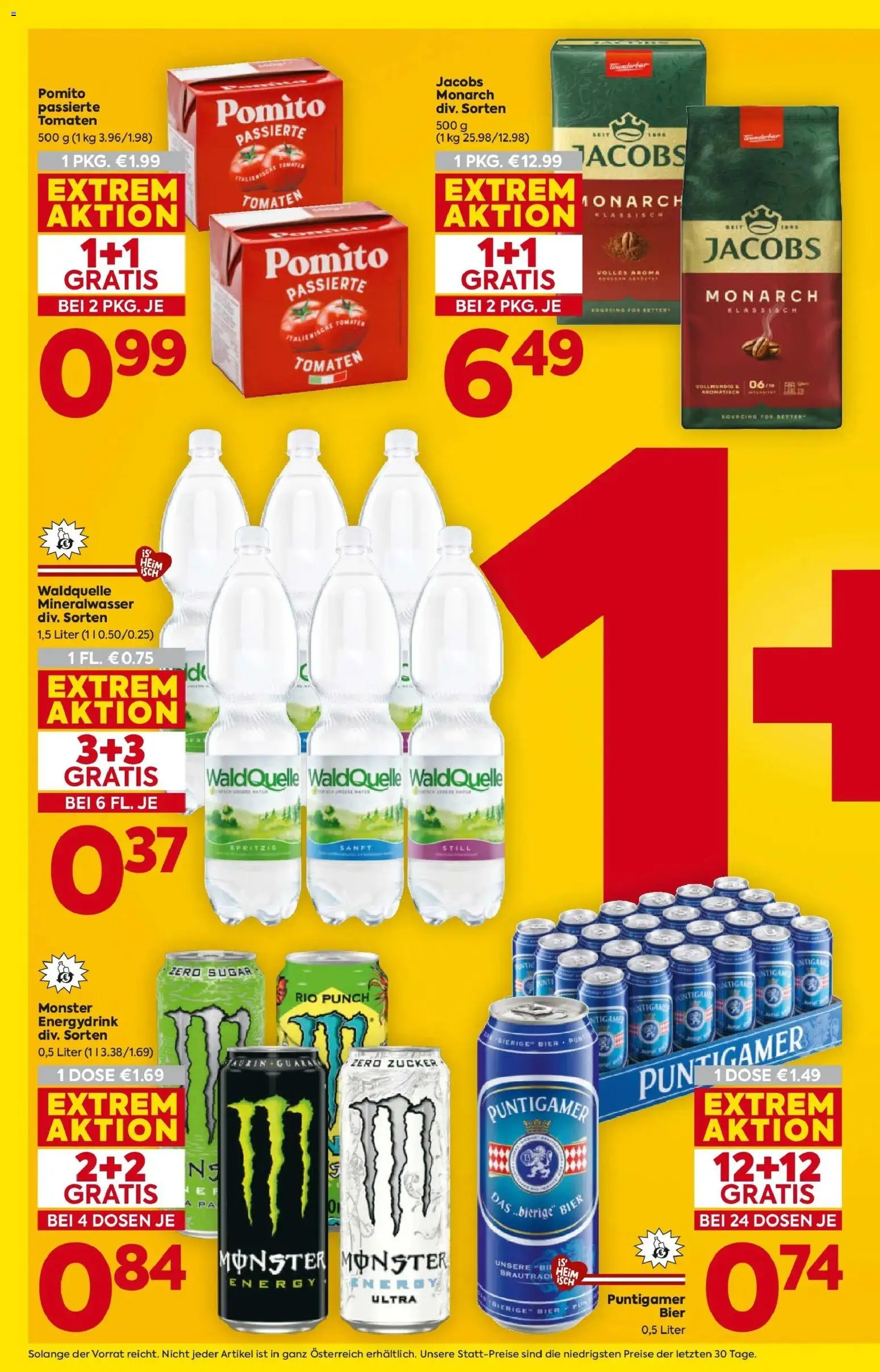 Billa Flugblatt - Moedling, Scheibbs, Schwadorf gültig ab 29.01.2026 | Seite: 6 | Produkte: Zucker, Bier, Tomaten