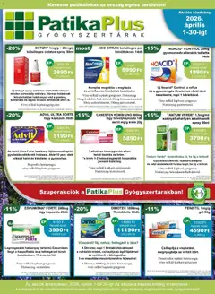 PatikaPlus akciós újság - amely érvényes a következő dátumtól: 01.01.2026