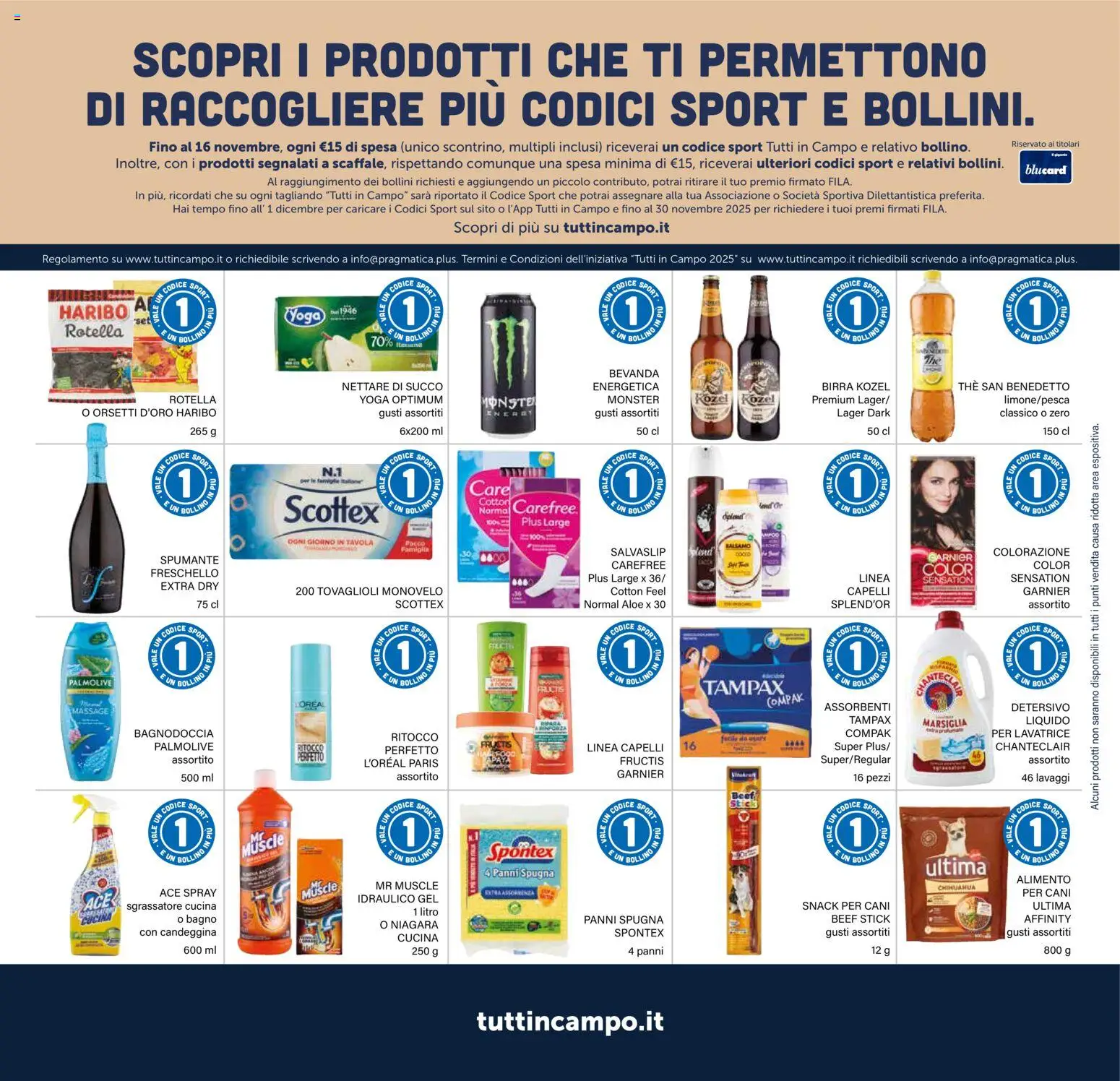 Volantino Il Gigante del 27.10.2025 | Pagina: 11 | Prodotti: Spugna, Birra, Candeggina, Sgrassatore