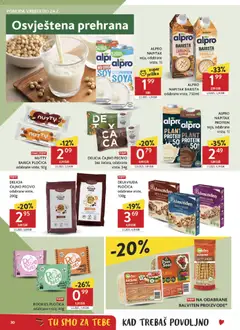 ALPRO NAPITAK PROTEIN, soja, odabrane vrste, 1l - Pregled kataloga iz trgovine Konzum, vrijedi od 11.02.2026 | Stranica: 30