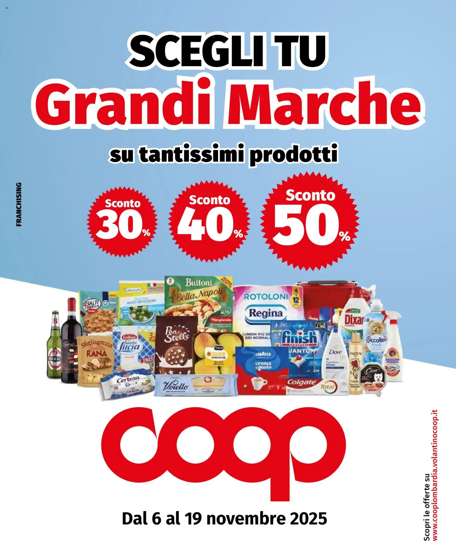 Volantino COOP del 06.11.2025 | Pagina: 1 | Prodotti: Crema