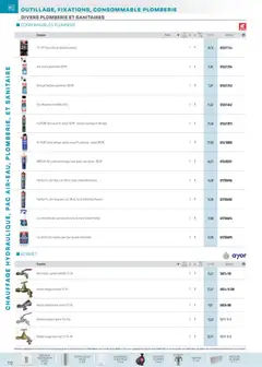 Rexel - Prévisualisation de Rexel  Chauffage Hydraulique, PAC Air-Eau, Plomberie et Sanitaire valide à partir de 01.12.2025 | Page: 117 | Produits: Robinet, Mousse