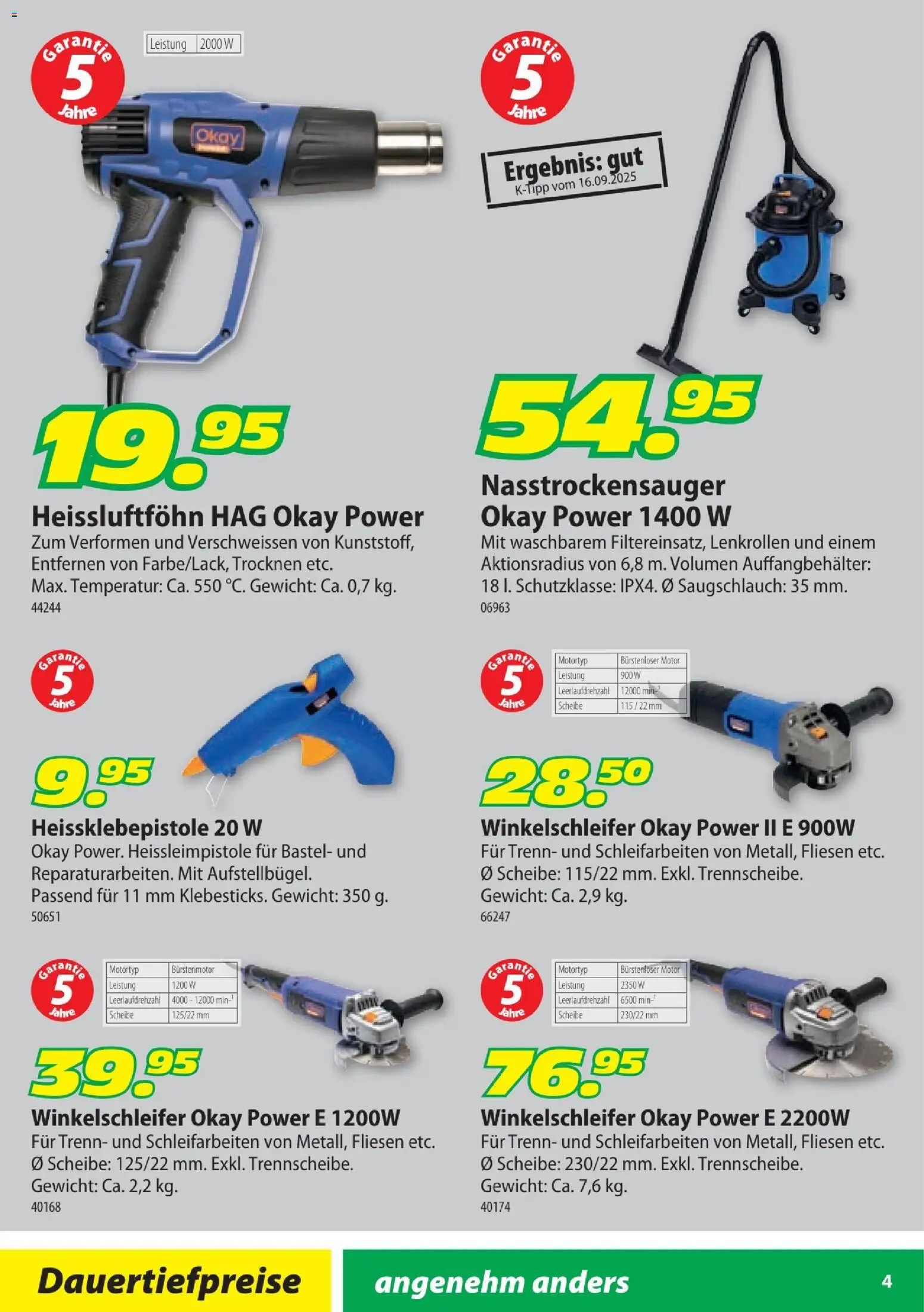 Landi Aktionen Heimwerker – gültig ab 30.01.2026 | Seite: 4 | Produkte: Scheibe, Gewicht