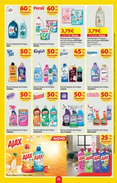 Pré-visualização Auchan folheto válido de 16.10.2025 | Página: 31 | Produtos: Máquina de lavar, Flores, Detergente, Persil