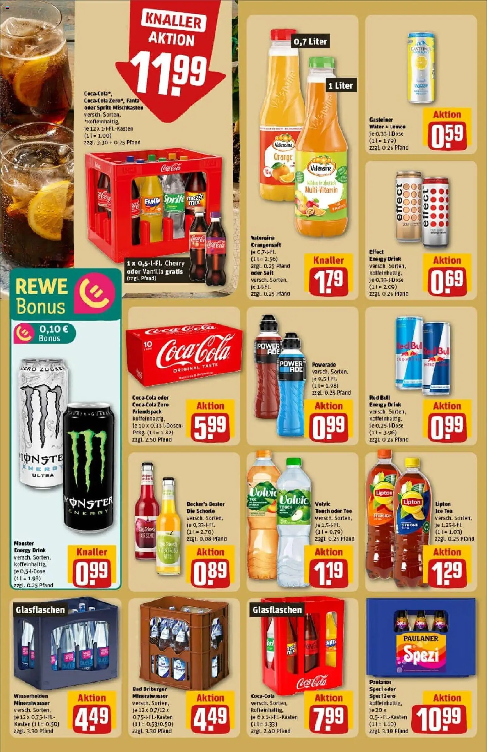 Rewe prospekt Bielefeld	 – gültig ab 26.10.2025 | Seite: 18 | Produkte: Red bull, Fanta, Paulaner spezi, Orangensaft