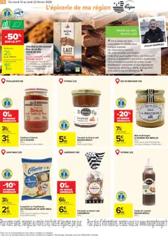 Carrefour - Prévisualisation de Carrefour Le meilleur de ma région Bretagne valide à partir de 10.02.2026 | Page: 14 | Produits: Tablette, Sucre, Miel, Chocolat