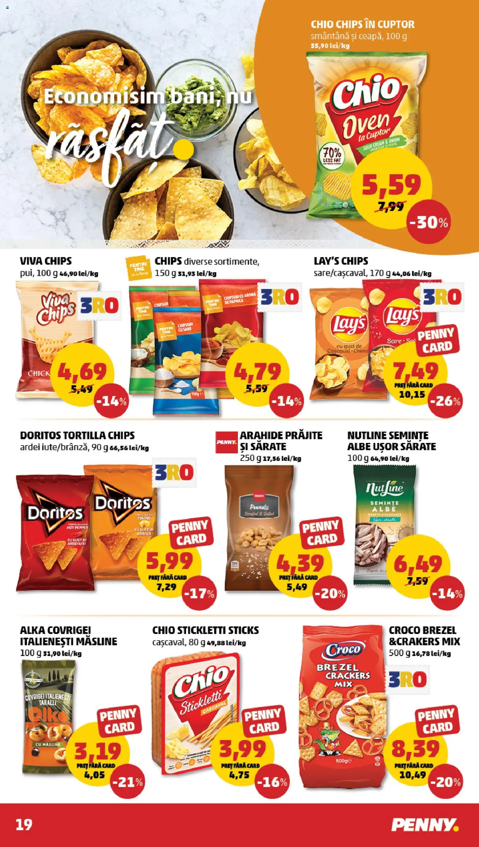 Noul catalog PENNY – valabil de la 19.11.2025 | Pagină: 19 | Produse: Cuptor, Măsline, Covrigei, Smântână