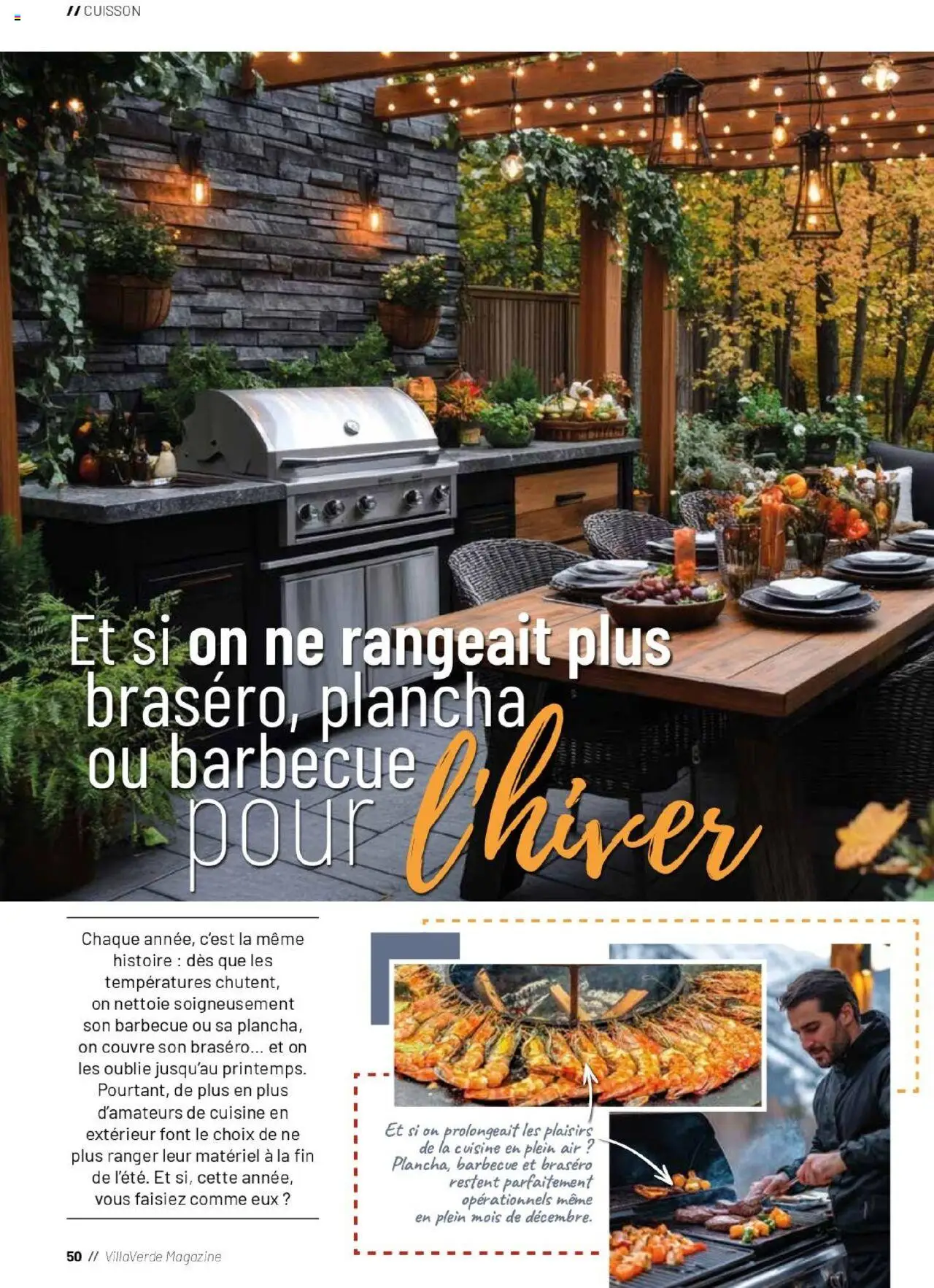 {H1} | Page: 50 | Produits: Plancha, Brasero, Barbecue, Magazine