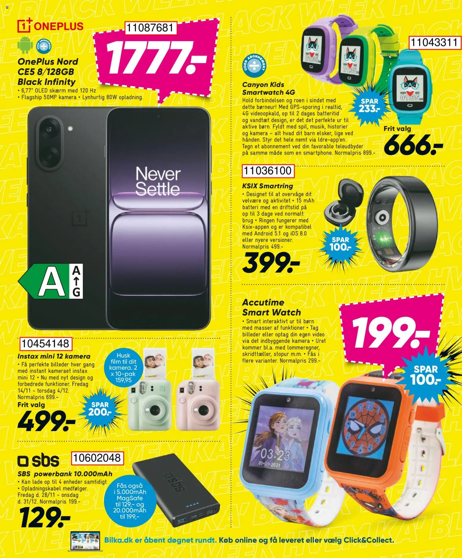 Bilka tilbudsavis – gyldig fra 28.11.2025 | Side: 32 | Produkter: Video, Søm, Kamera, Smartwatch