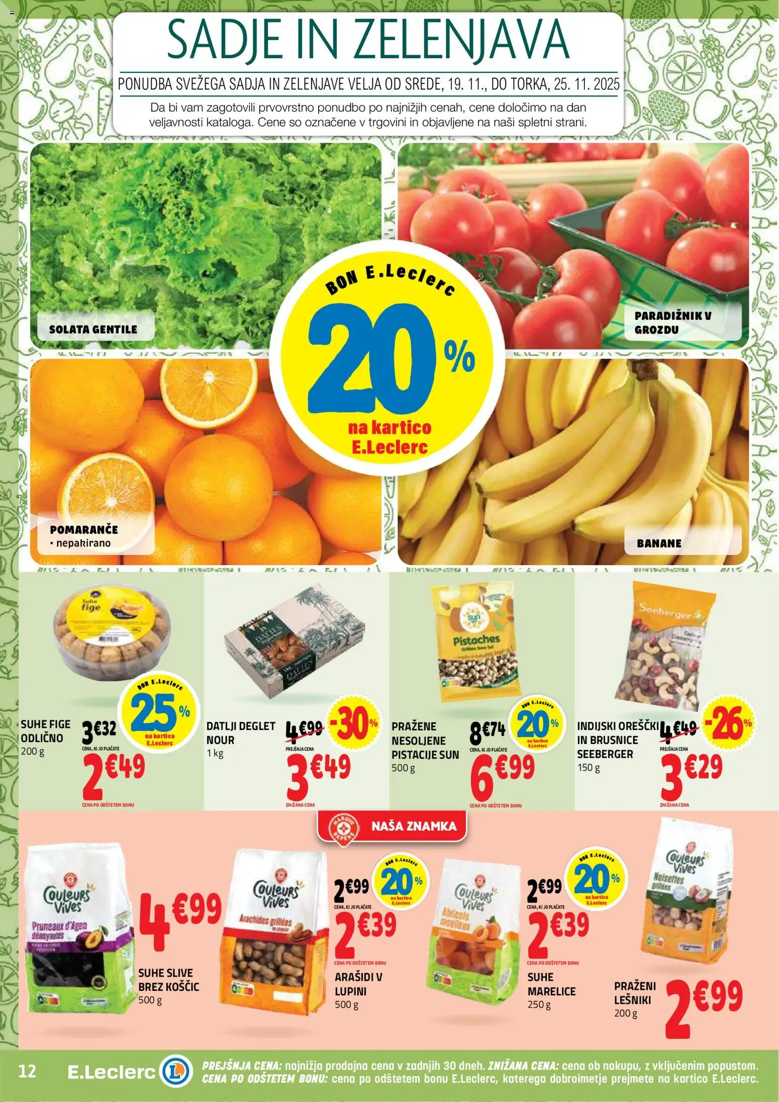 Novi E.leclerc katalog ponudbe – veljaven od 19.11.2025 | Stran: 12
