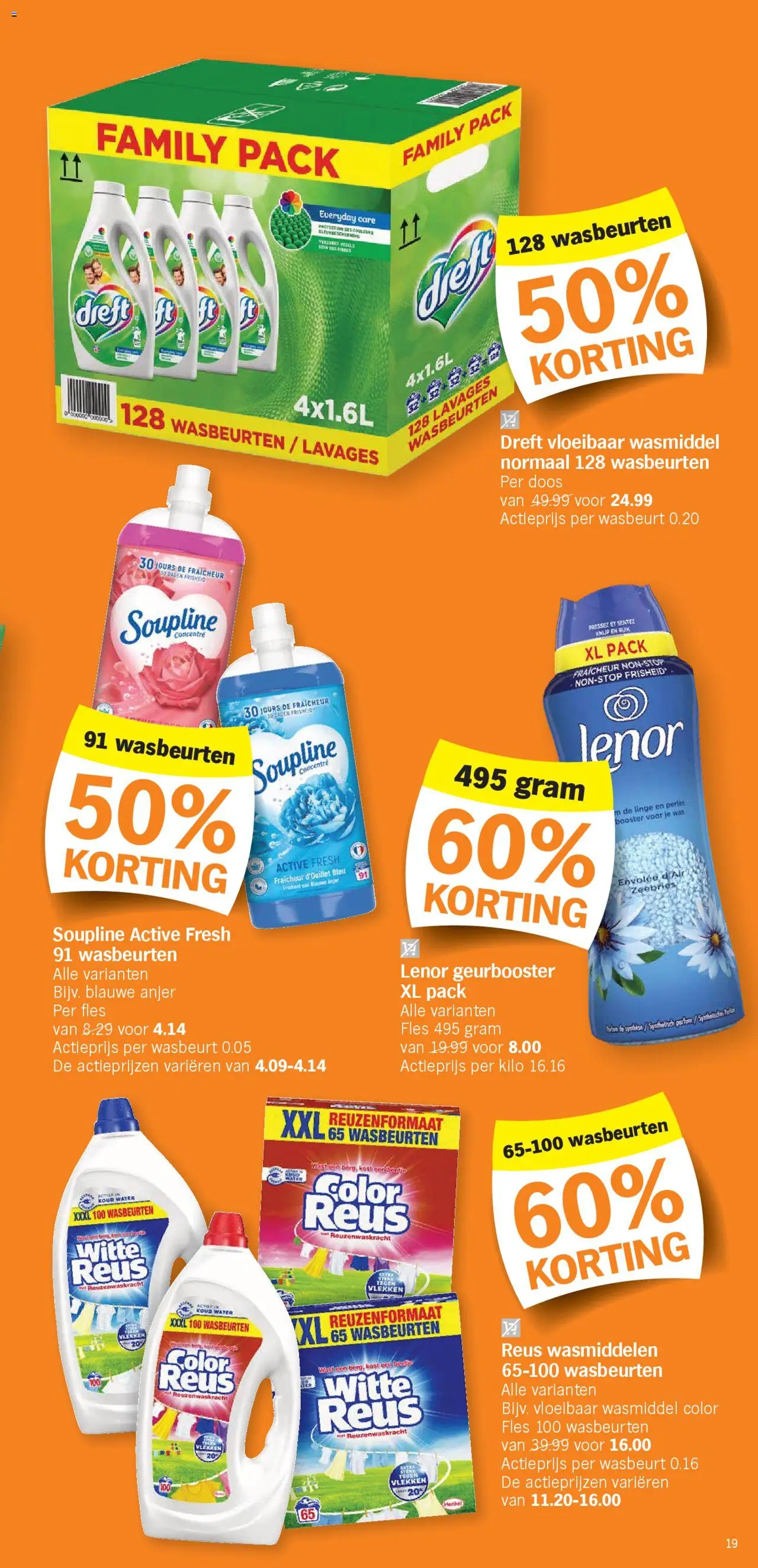 {H1} | Pagina: 19 | Producten: Fles, Was, Wasmiddel