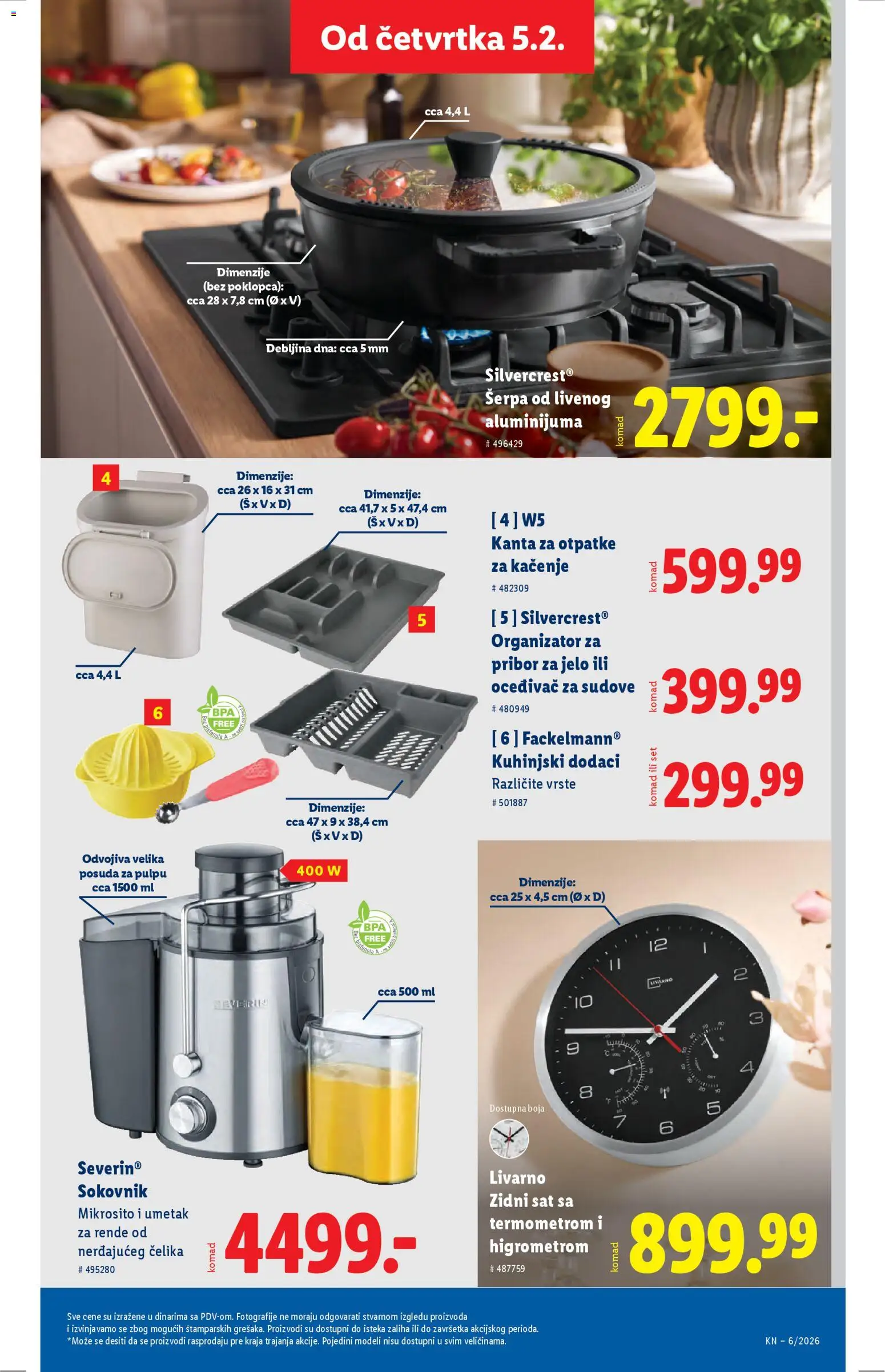 Lidl katalog - važi od 05.02.2026 | Strana: 65 | Proizvode: Silvercrest, Sokovnik, W5, Rende