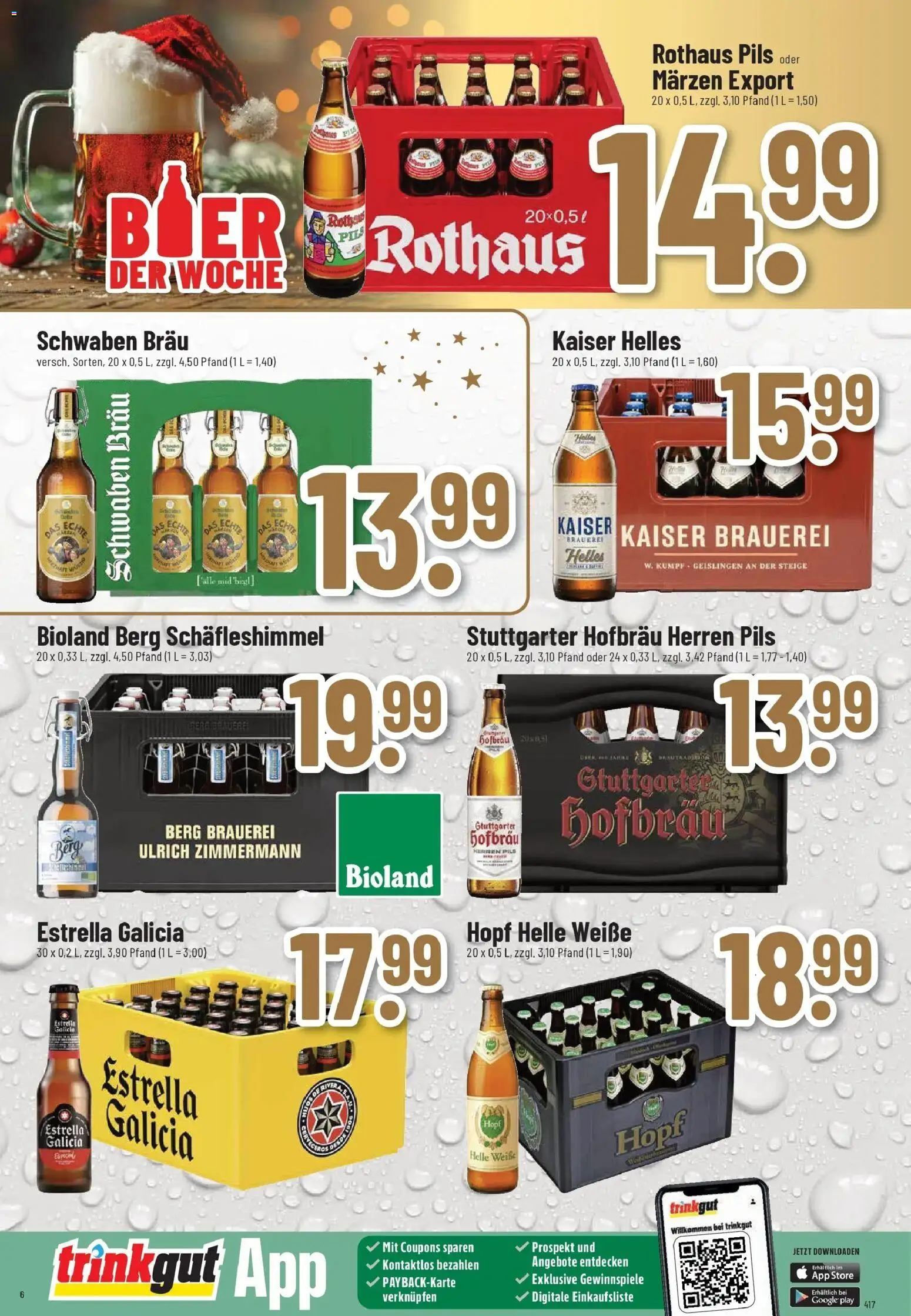 Trinkgut - trinkgut: Wochenangebote – gültig ab 07.12.2025 | Seite: 6 | Produkte: Pils