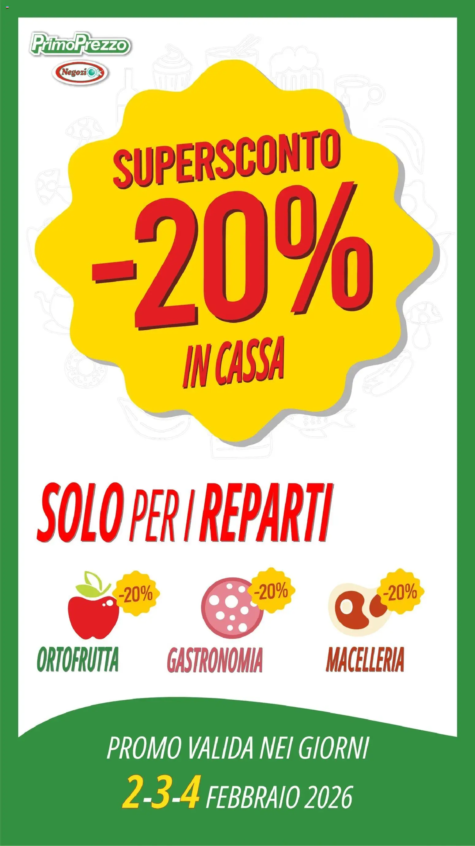 Volantino Primo Prezzo del 22.01.2026 | Pagina: 47