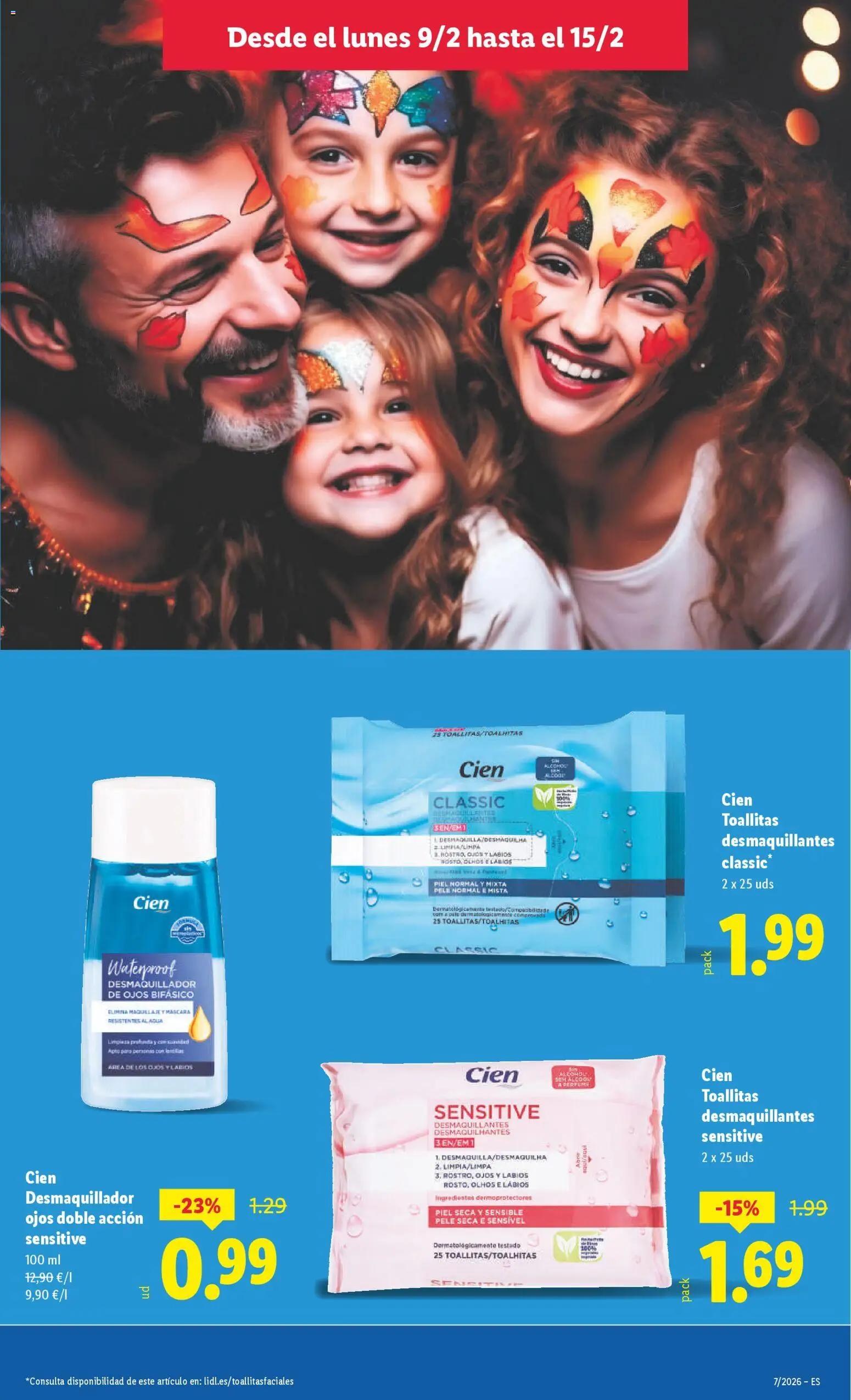 Lidl folleto │ válido desde el 09.02.2026 | Página: 23 | Productos: Perfume, Maquillaje, Desmaquillador, Κρεμάστρα