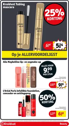 L'Oréal Paris Infailible foundation, concealer en settingspray, Infaillible foundation, concealer and setting spray - Voorbeeld van een folder van Kruidvat, geldig van 28.10.2025 | Pagina: 6