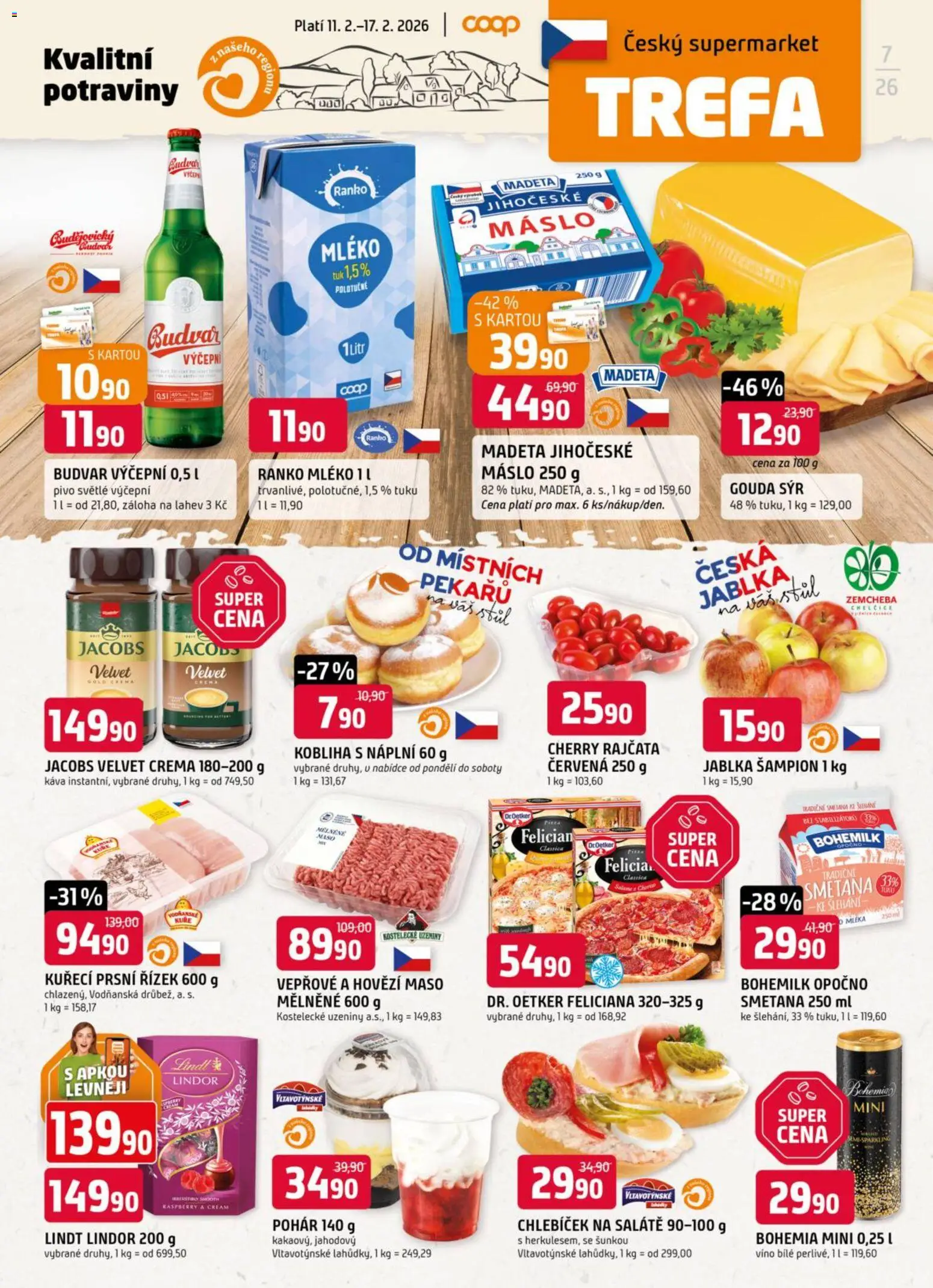 Trefa leták od 11.02.2026 | Strana: 1