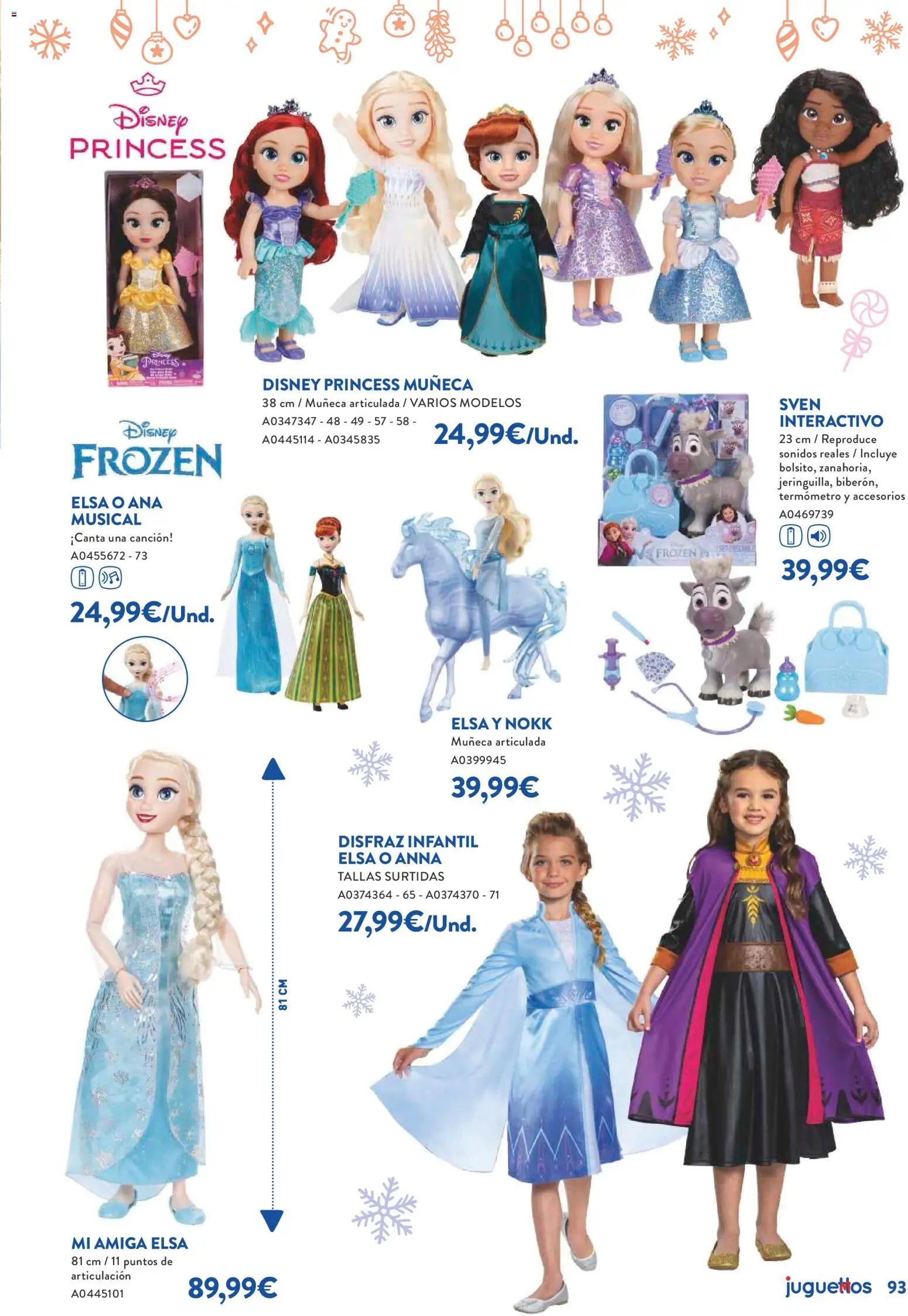 Juguettos catálogo Navidad │ válido desde el 27.10.2025 | Página: 93 | Productos: Muñeca, Termómetro