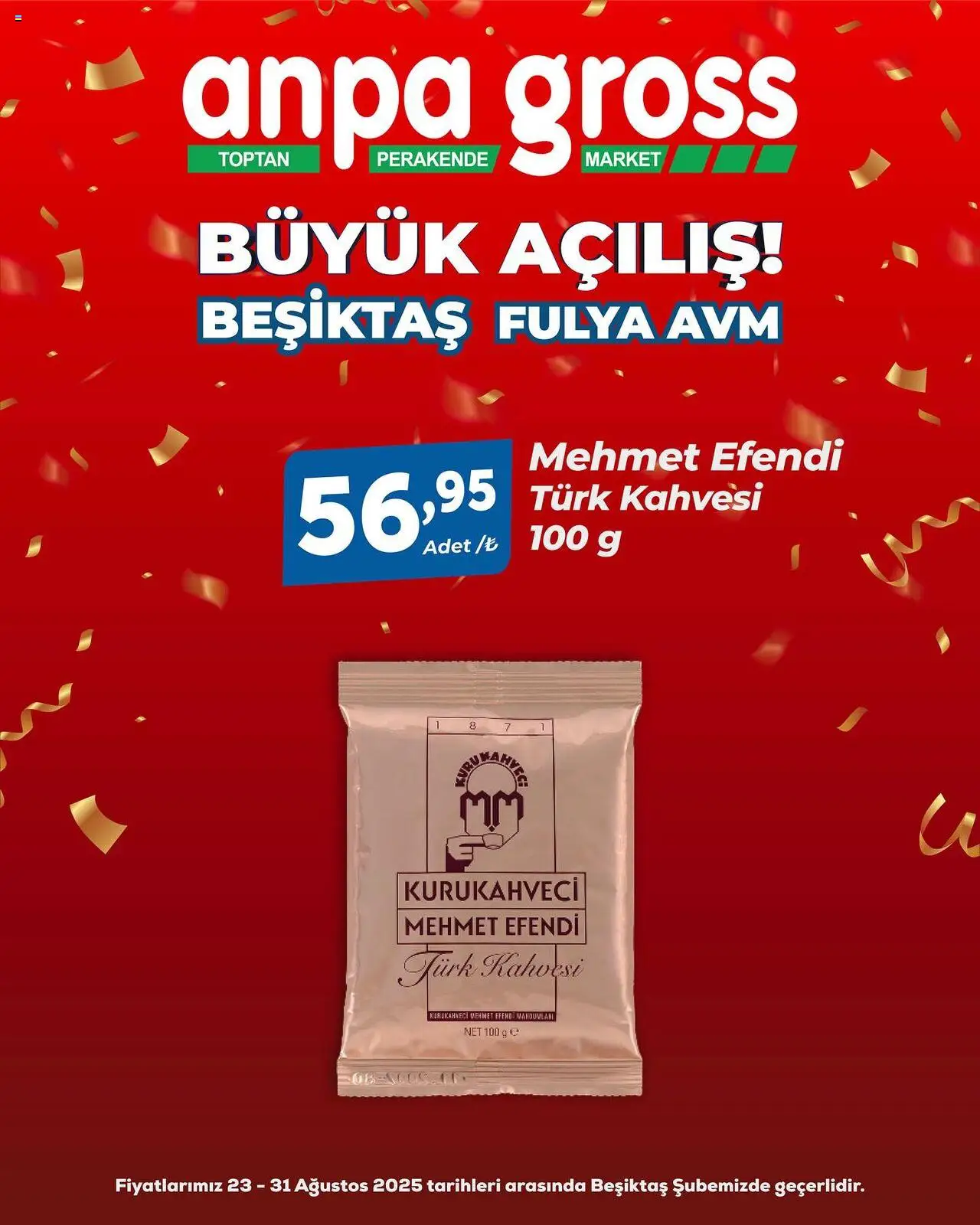 Anpa Gross Büyük Açılış - 23.08.2025 tarihinden itibaren geçerlidir | Sayfa: 13