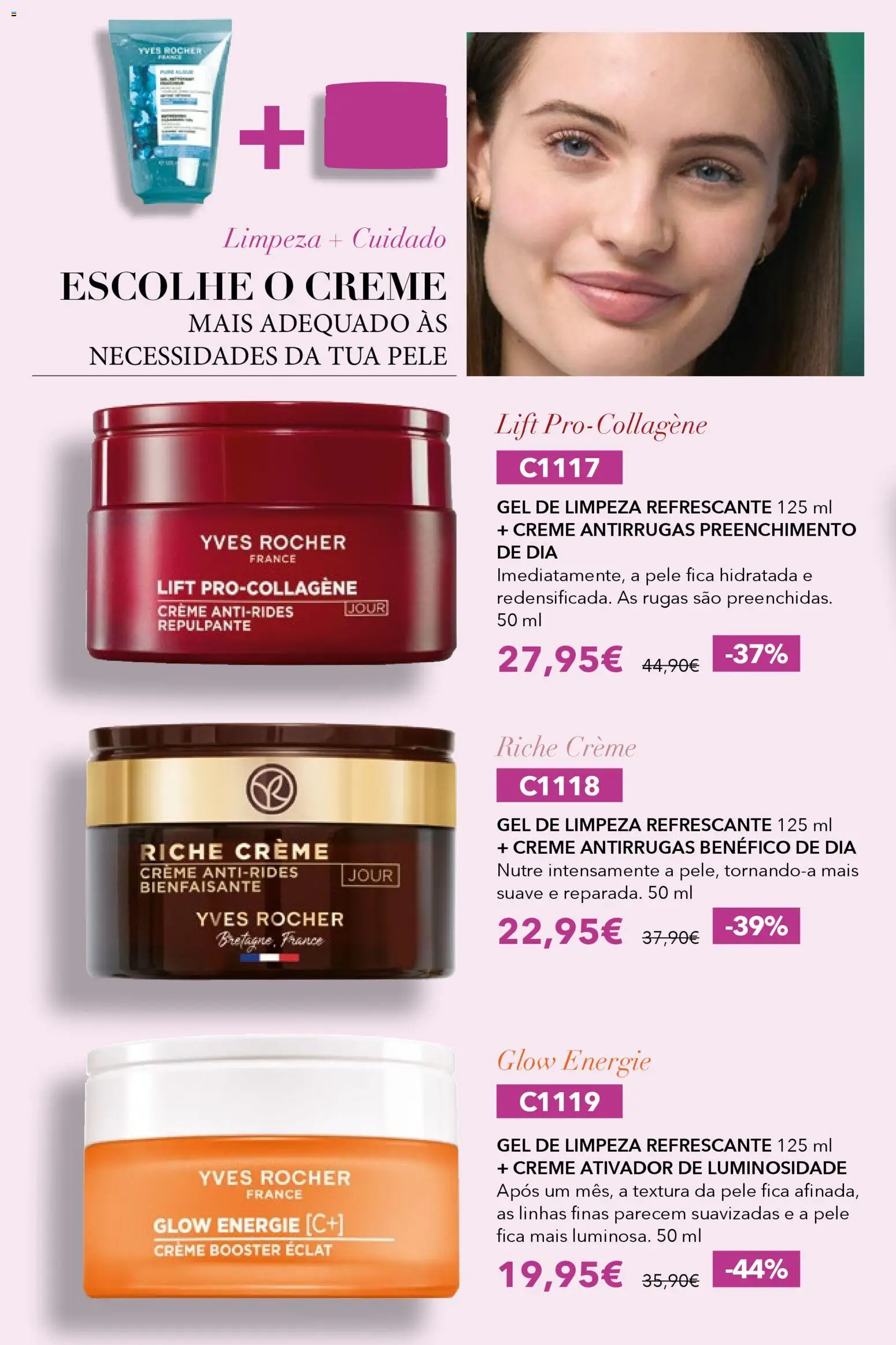Yves Rocher catálogo 5 │ válido de 31.03.2026 | Página: 22 | Produtos: Creme, Gel de limpeza