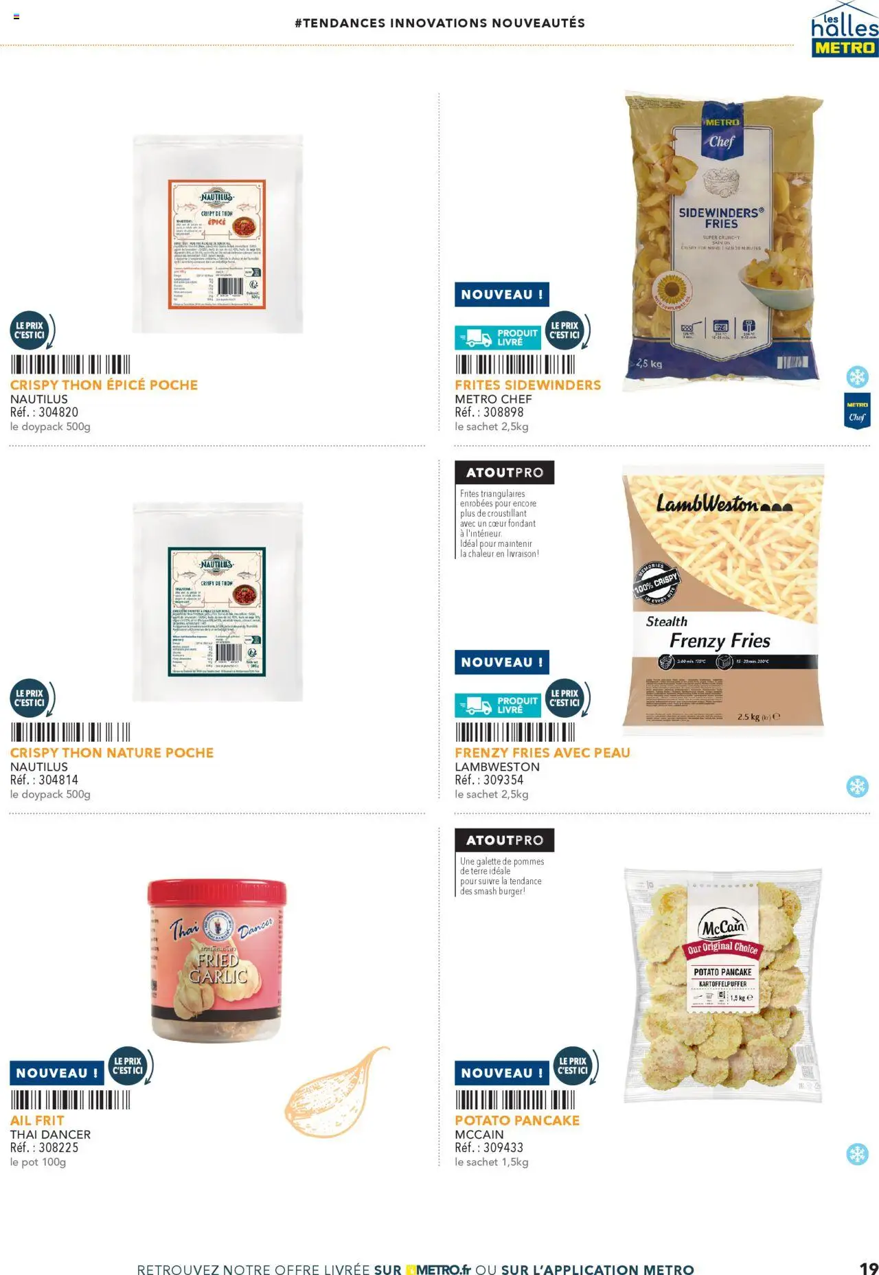  | Page: 19 | Produits: Ail, Thon, Livre, Pommes de terre