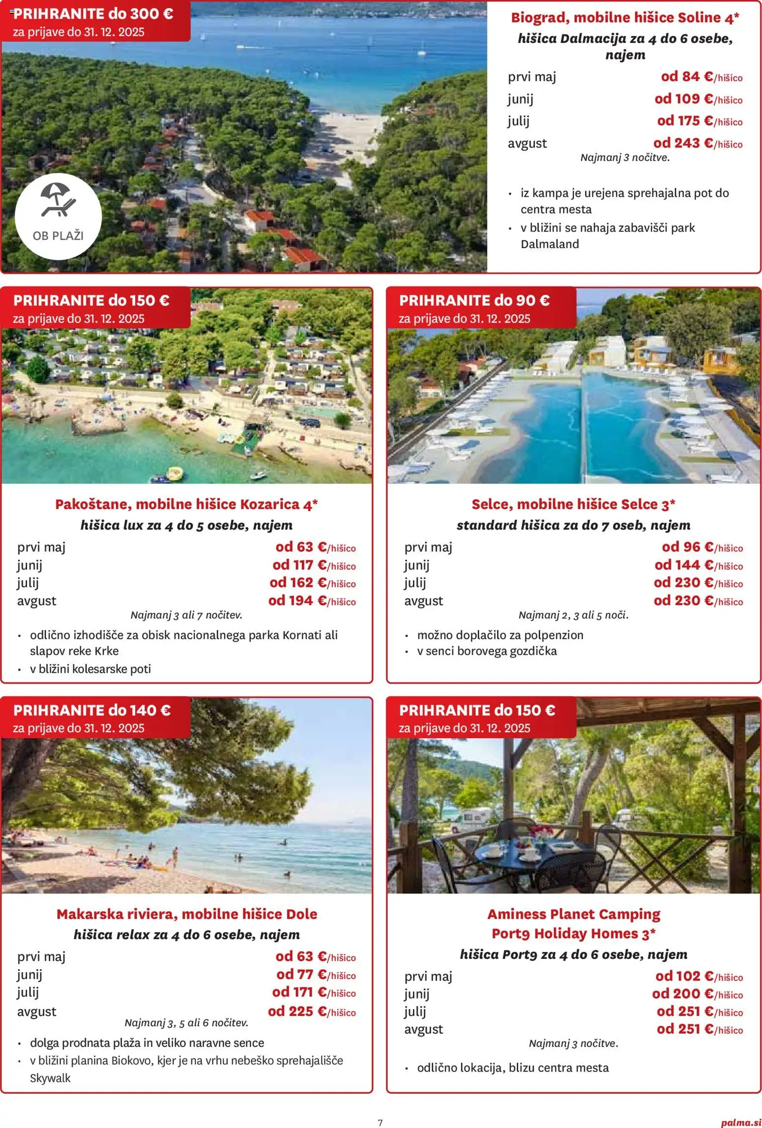 Novi Palma katalog ponudbe – veljaven od 06.11.2025 | Stran: 7