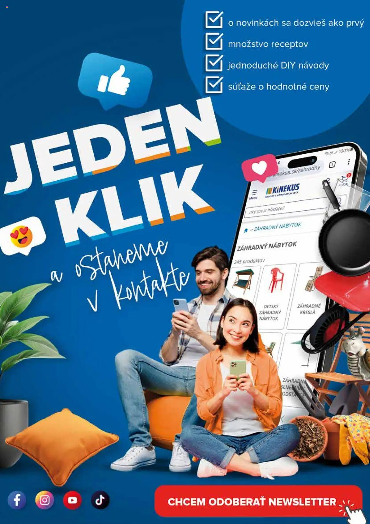 Kinekus leták │ platný od 01.07.2025 | Strana: 8 | Produkty: Nábytok, Kreslá, Záhradný nábytok