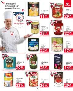 Selgros cash&carry Gazetka - Oferta dla gastronomii od 31.07.2025 | Strona: 10 | Produkty: Sos do pizzy, Szparagi, Pizza, Ogórki konserwowe