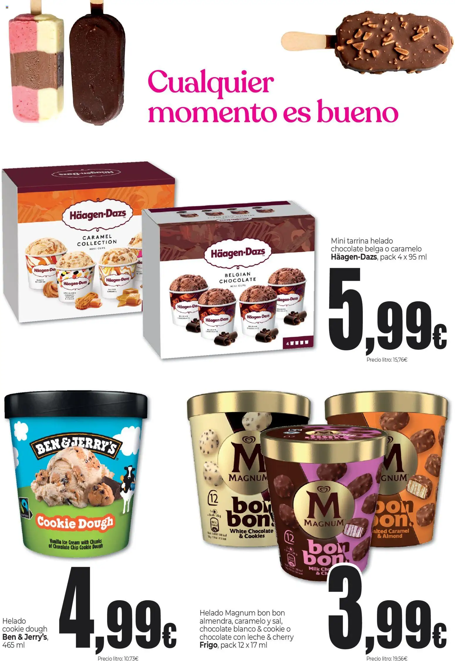Unide - Especial Helados │ válido desde el 16.04.2026 | Página: 2 | Productos: Leche, Chocolate, Helado, Chocolate con leche