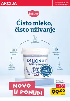 PerSu katalog - pregled PerSu kataloga - važi od 28.01.2026 | Strana: 5 | Proizvode: Protein, Grčki jogurt, Jogurt